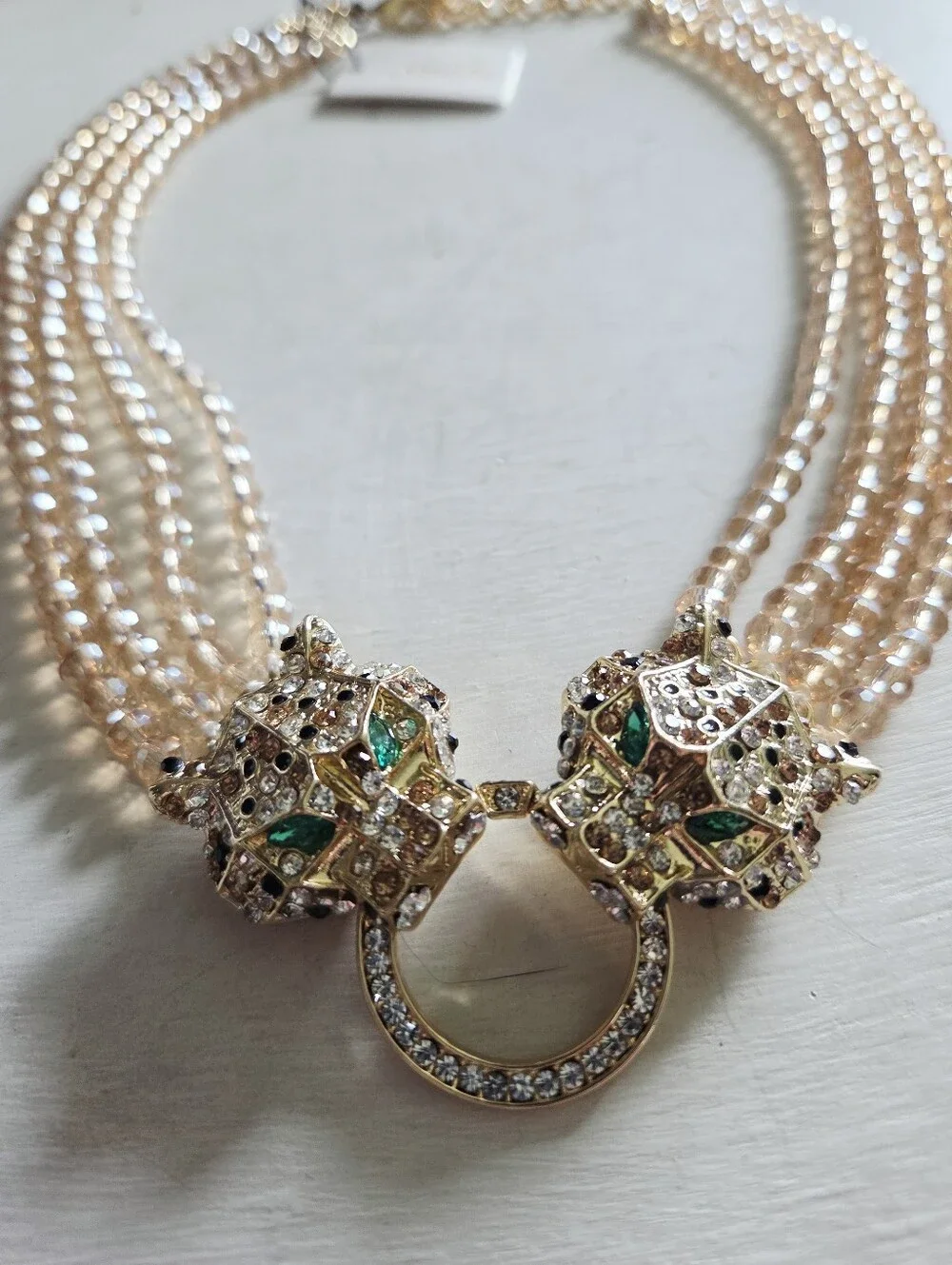 NWT Natasha Panther Necklace - Picture 3 of 7